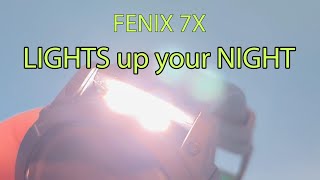 Garmin FENIX 7X Torch | How long will it last @ 100% | How to use different LED flashlight settings