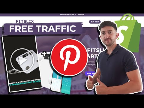 How to get FREE Traffic to your Shopify Store Using Pinterest + Viral Videos