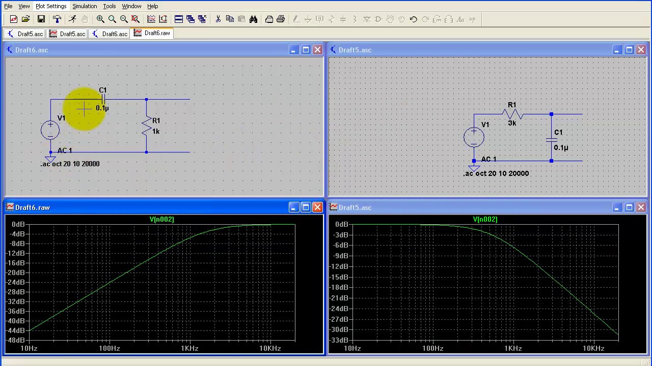 LTspice tutorial lezione 3 - YouTube