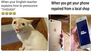 😂Funny School Relatable Memes 😂|🤣Students Memes🤣|😜 Hilarious Memes😜|😁Memes Compilation😁| Part - 1073