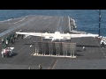 USS Nimitz Catapult Takeoff Grumman C-2A