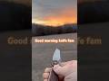 Sun peaking around the hills #sunrise #youtubeshorts #shorts #chrisreeve #sebenza #edc #sky #foryou