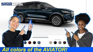 Every Exterior & Interior Color on the 2021 Lincoln Aviator Reserve | Smail Lincoln by Smail Lincoln 3,457 views 2 years ago 4 minutes, 38 seconds