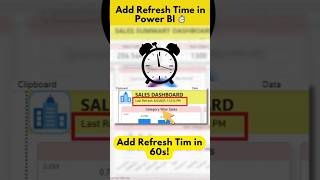 Create a Refresh Timestamp in Power BI | Power BI Tips #datamindsacademy Wealth