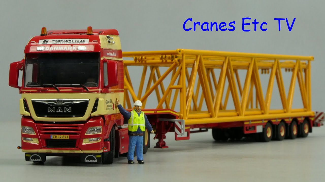 WSI MAN TGX XXL + Trailer 'Torben Rafn' by Cranes Etc TV - YouTube