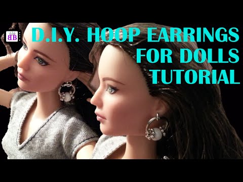 barbie with earrings
