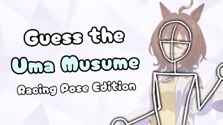 Guess the Uma Musume (Racing Pose Edition)
