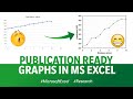 Create Publication-Ready Graphs in Excel 📊
