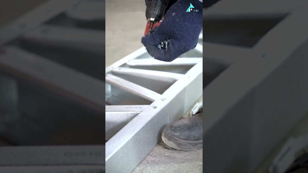 Assembly of LGSF steel structure by Seas Homes 