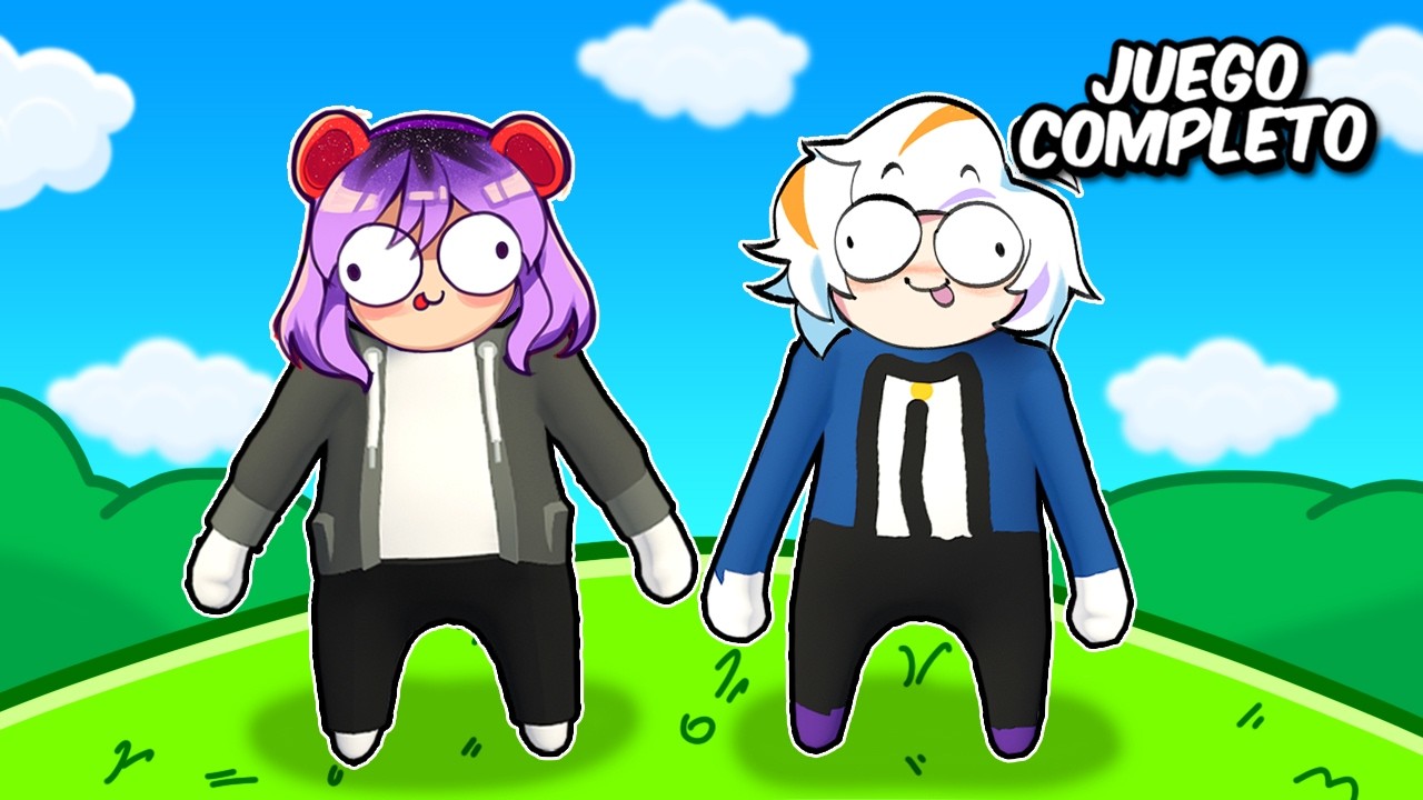 NOS CONVERTIMOS EN UNA FAMILIA DE PLASTILINA (HUMAN FALL FLAT COMPLETO)