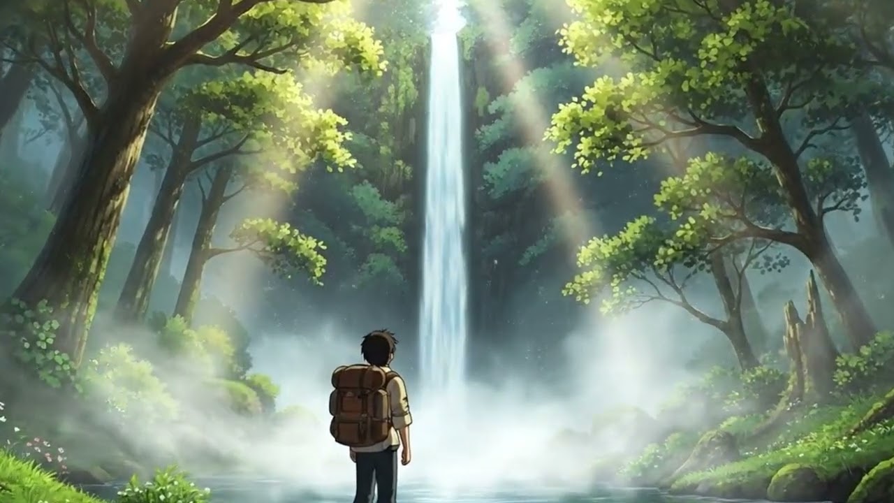 A Quiet Journey Through Nature 🌄✨ | Ghibli-Style Cinematic Travel Film