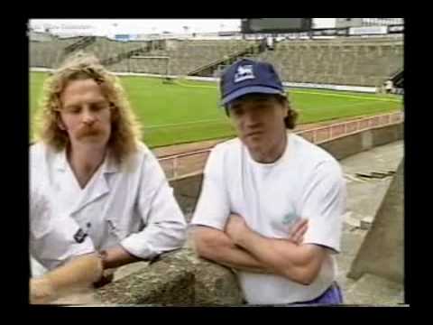 Kevin Keegan and Newcastle United players intervie...