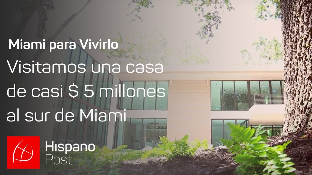 Visitamos una casa de casi $ 5 millones al sur de Miami