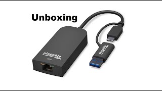 Famous Plugable USBC-E2500 2.5G Ethernet Adapter UNBOXING (Shot in 8K) Profile