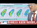 【立綱氣象報報】鋒面南移 北部天氣轉涼 南部短暫雨│中視晚間氣象 20260610