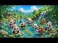 Summer Panda Lake Lofi 🌿 Cozy Relaxing Music for Sleep & Study