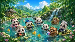 Summer Panda Lake Lofi 🌿 Cozy Relaxing Music for Sleep & Study screenshot 5