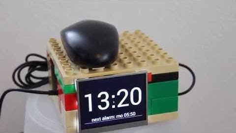 Raspberry Pi Alarm Clock (SuperClock v1.0)