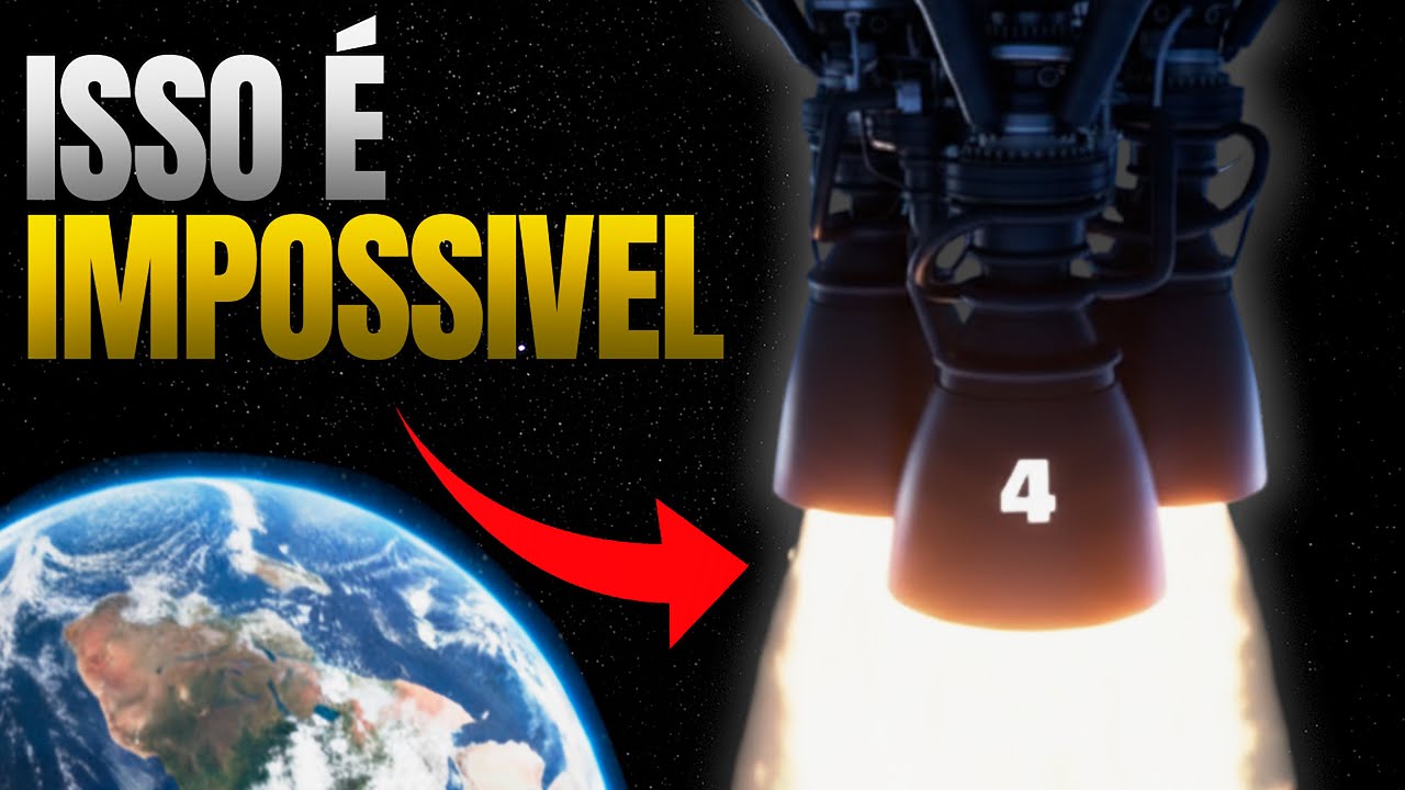 RAPTOR 4: a SpaceX ACABA de DAR um UPGRADE TOTAL — a NASA ficou SEM PALAVRAS!