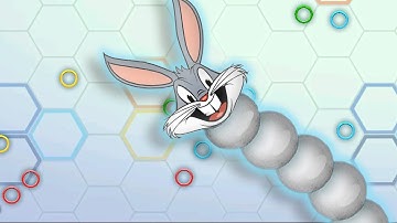 Snake.io NEW SKIN Suggestion (Bugs Bunny) + Amazing Gameplay #12