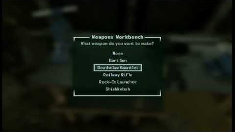 Fallout 3 "Weaponsmith" Achievement Guide (Weapon Schematics)