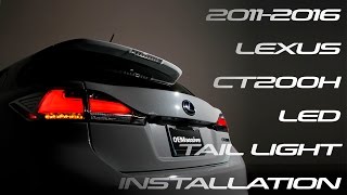 OEMassive 2011-14 LEXUS CT200h NX STYLE LED TAIL LIGHT
