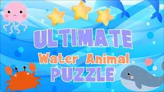 Ultimate Water Animal Puzzle - Puzzles, Riddles, Brain Games for Kids || Preschoolers || Toddlers screenshot 4