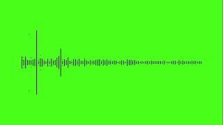 Green Screen Line Audio Spectrum || Green Screen Audio Effect || Download link