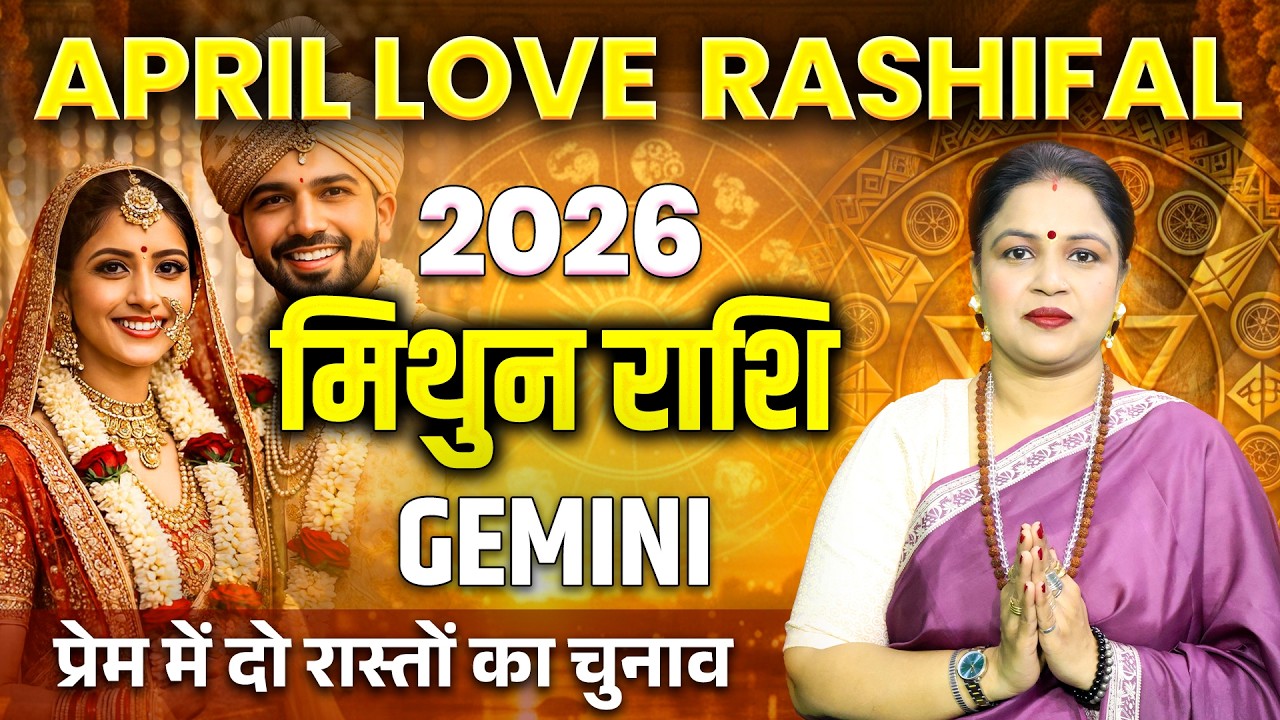Gemini Love Horoscope 2026 April | Mithun Love Rashifal 2026 April | Gemini Love Predictions