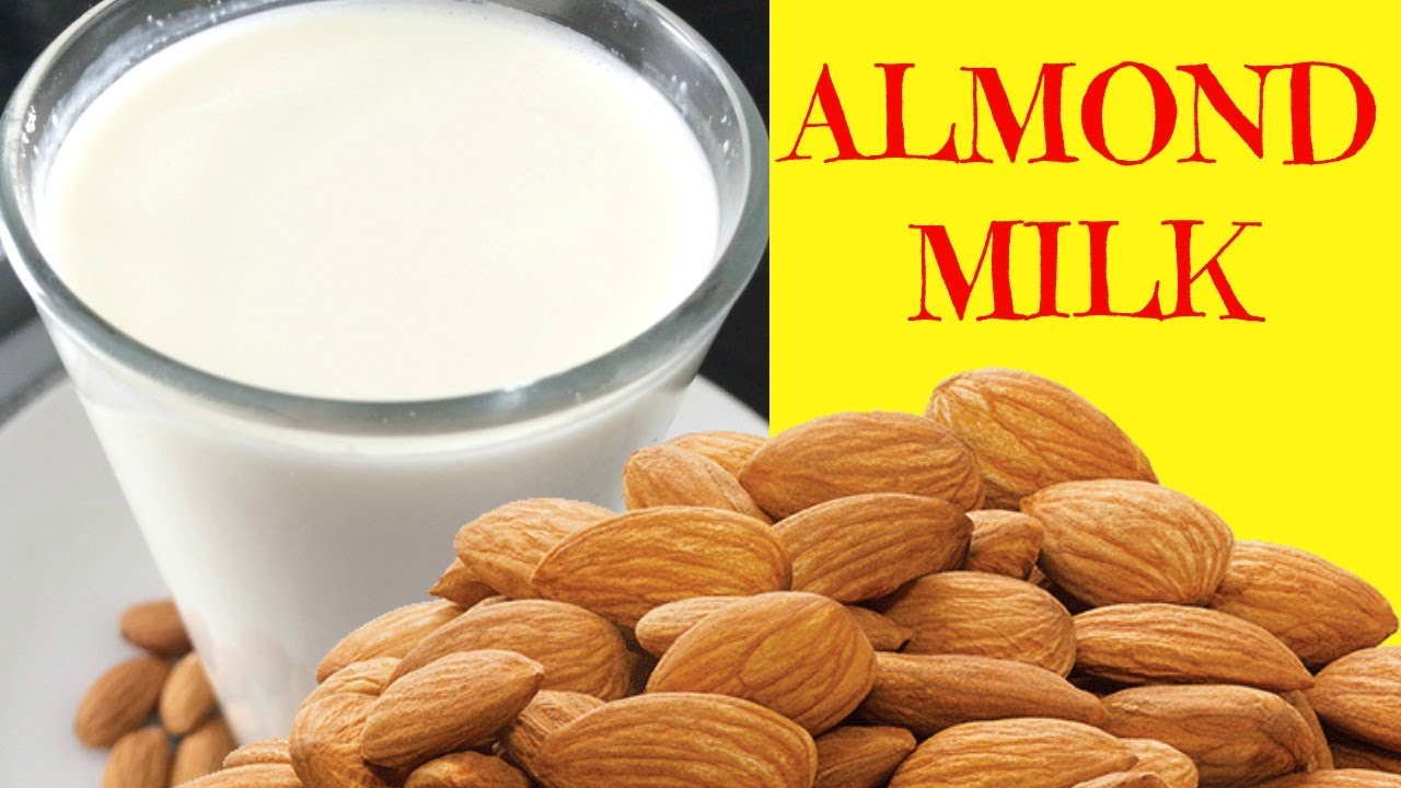How to Make Almond Milk Homemade Almond Milk YouTube