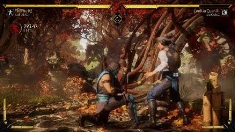 Sub Zero Flawless Block Kombo With Krushing Blow