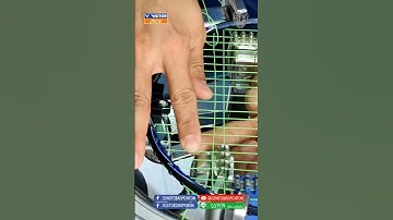 ขึ้นเอ็นให้เส้นสุดท้ายไม่หย่อน ด้วยการสานเอ็นเส้นสุดท้าย เพิ่มเข้าไปครับ #Victorshopubon