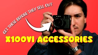 MUST-HAVE FUJIFILM X100VI ACCESSORIES - Get these accessories before you get your camera!