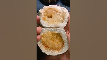 Is Squished Geode Best Geode? #geodes #crystals #rocks #surprise