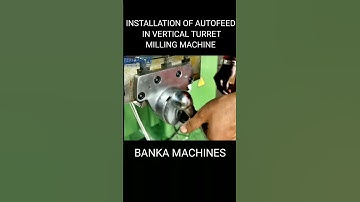 Vertical Milling - M1TR - Power Feed for X Slide Auto- Banka #shorts Part 2 - Call 93770 93780
