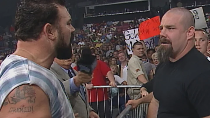 Rick Steiner punches Tank Abbott in the mouth for ...