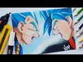 Como Desenhar Goku x Vegeta / Cena Final de DBZ Super / Passo a Passo
