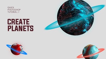 How to Create a Planet in Photoshop | Simple Photoshop Tutorial
