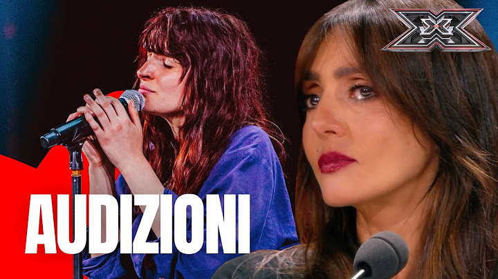 Angelica con “La notte” di Arisa commuove Ambra | X Factor 2023 AUDIZIONI