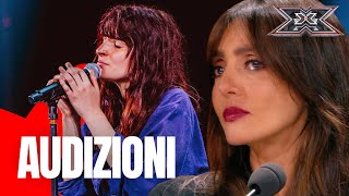 Video thumbnail of "Angelica con “La notte” di Arisa commuove Ambra | X Factor 2023 AUDIZIONI"