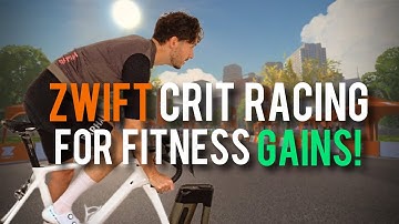 MY FIRST ZWIFT CRIT RACE IN 3 YEARS!