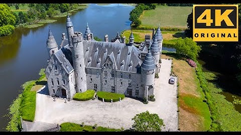 Kasteel Marnix de Sainte Aldegonde   Castle-dronemovie by Falconi