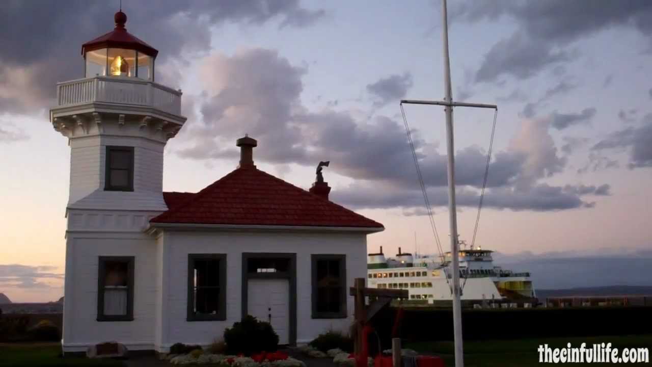 sunset at mukilteo lighthouse park 9 10 12 youtube