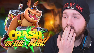 FIGHTING NITRO DINGODILE! | Crash Bandicoot: On The Run | Part 3