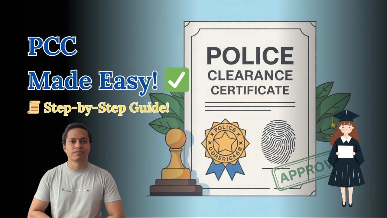 🚀 How to Get a Police Clearance Certificate (PCC) – Fast & Easy Guide (India & Global)
