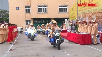 Cục CSGT Ra Quân Tuần Tra, Trấn Áp Tội Phạm Dịp Cuối Năm 2020