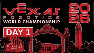 VEX AI Robotics World Championship 2026 | Day 1: Opening Ceremony & Qualifications | UC Berkeley