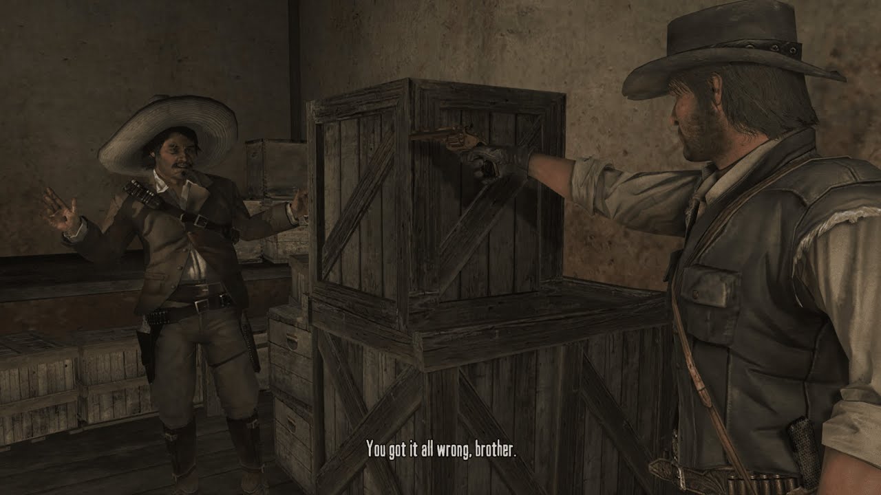 John Marston Meets Javier Escuella Again - Red Dead Redemption PS5 2023 ...