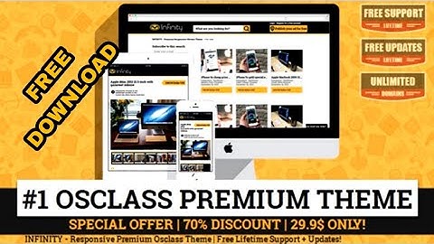 OSCLASS - Premium Templates #FREE Download and Installation