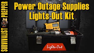 Power Outage Supplies: My Lights Out Kit